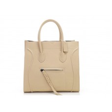 Celine Luggage Phantom Square Tote Bag béžová