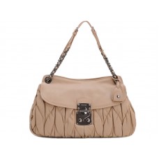 Kabelka přes rameno Miu Miu Matelasse růžová