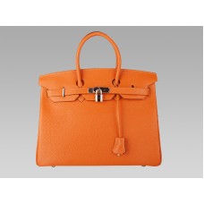 Hermes Birkin 35cm Togo kožená oranžová