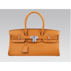 Hermes Birkin Jpg 42cm Togo kožená taška oranžová