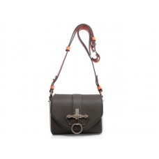 Malá crossbody kabelka Givenchy Obsidian hnědá