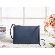 Celine Mini Trio Crossbody Messenger Taška tmavě modrá