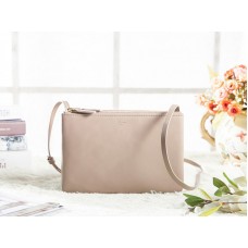 Celine Mini Trio Crossbody kabelka přes rameno šedá