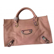 Balenciaga Classic Metallic Edge Irides City Bag Pink