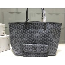 Goyard Saint Louis Tote Mm tmavě šedá