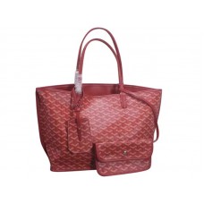 Goyard Anjou oboustranná kabelka Mm červená