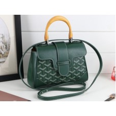 Mini taška Goyard Saigon zelená