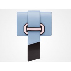 Prada Plex Ribbon Crossbody kabelka Astral Blue Rose Pink