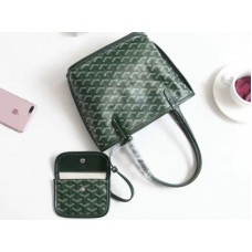 Goyard Anjou oboustranná kabelka Mini Green