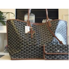 Goyard Anjou oboustranná kabelka Gm Black Brown