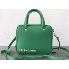 Balenciaga Trojúhelníková Čtvercová Taška XS Zelená 513995c8k021002