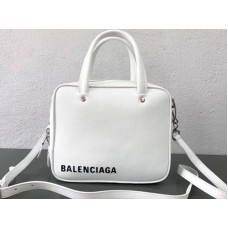 Balenciaga Trojúhelníková Čtvercová Taška XS Bílá 513995c8k021003