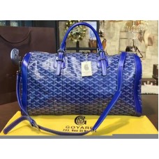 Goyard Goyardine Croisiere 35 Modrá s modrým koženým lemem 2308-1