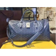 Goyard Goyardine Croisiere 35 šedá s šedým koženým lemem 2308-4