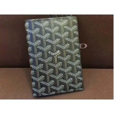 Goyard Goyardine Passport Holder, černý