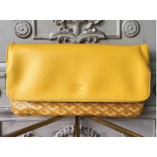 Goyard Goyardine Sainte Marie Soft Clutch Yellow