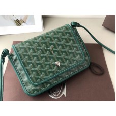 Crossbody peněženka Goyard Goyardine Plumet zelená