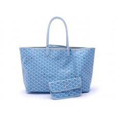 Goyard Goyardine Saint Louis GM světle modrá