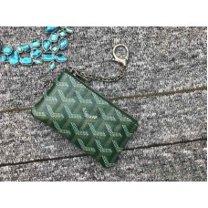 Goyard Coin Peněženka Keychain Green