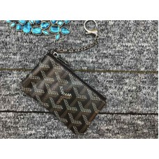 Goyard Mince Peněženka Keychain Coffee