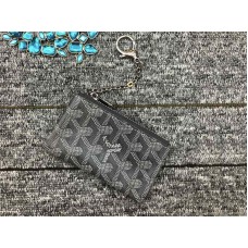 Goyard Coin Peněženka Keychain Grey