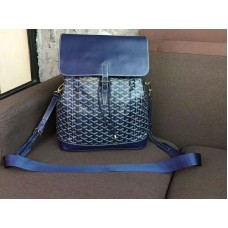 Batoh Goyard Goyardine z teletiny Alpin Blue