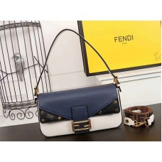 Kabelka Fendi Baguette Ff Crossbody černá modrá