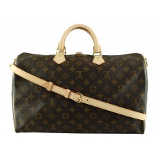 Kabelka Louis Vuitton Monogram Speedy 40 s ramenním popruhem