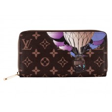 Louis Vuitton Monogram Zippy Illustre Nostalgic Advertising Clip Zip Long