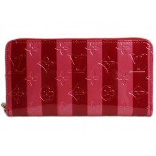 Monogram Louis Vuitton Vernis Rayures Zippy Wallet Pomm