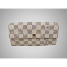 Peněženka Louis Vuitton Damier Azur s kapsou na zip