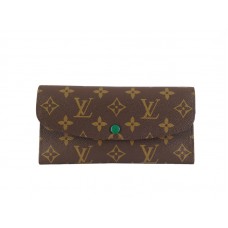 Peněženka Louis Vuitton Monogram Emilie zelená