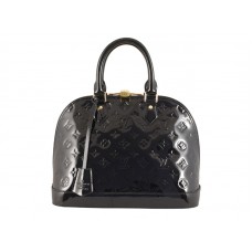 Monogram Louis Vuitton Vernis Alma Black