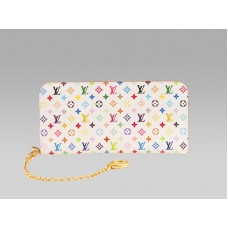 Louis Vuitton Monogram Multicolore White Insolite Peněženka Anis