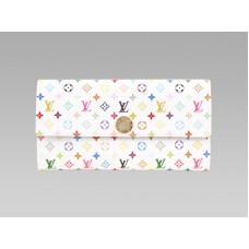 Peněženka Louis Vuitton Monogram Multicolour White Sarah Anis