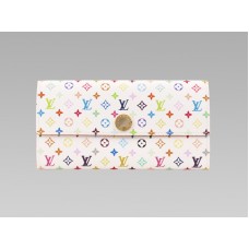 Peněženka Louis Vuitton Monogram Multicolore White Sarah Citron