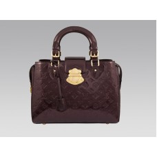 Monogram Louis Vuitton Vernis Melrose Avenue Amarante
