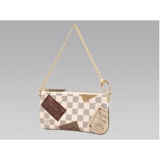 Louis Vuitton Damier Azur Milla Mm Pouch