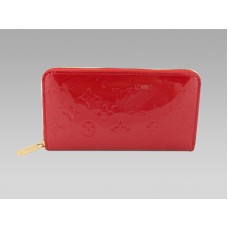 Monogram Louis Vuitton Vernis Zippy Wallet Pomme Damour