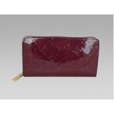 Monogram Louis Vuitton Vernis Zippy Wallet Violette