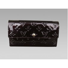 Louis Vuitton Monogram Vernis Porte Trésor International Amarante