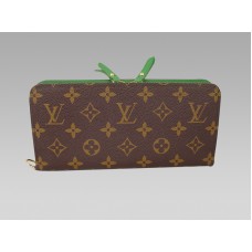 Neobvyklá peněženka Louis Vuitton Monogram Green