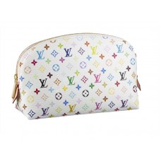 Louis Vuitton Monogram Multicolore Kosmetická taštička bílá