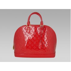 Monogram Louis Vuitton Vernis Alma Mm Pomme Damour