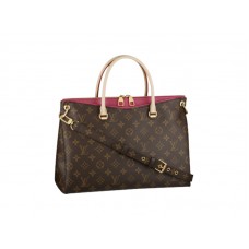 Kabelka Louis Vuitton Monogram Pallas Lg růžová