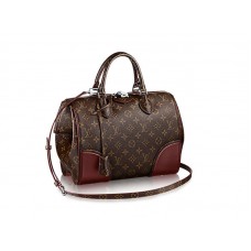 Louis Vuitton Monogram Doc PM vínová