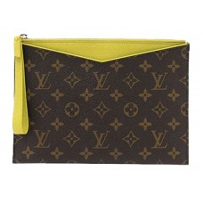 Monogram Louis Vuitton Pallas Pochette Pistache