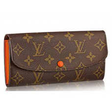 Peněženka Louis Vuitton Monogram Emilie Chili Red