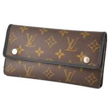 Louis Vuitton Monogram Macassar dlouhá peněženka