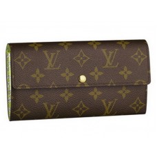 Peněženka Louis Vuitton Monogram Sarah Fleuri Vert